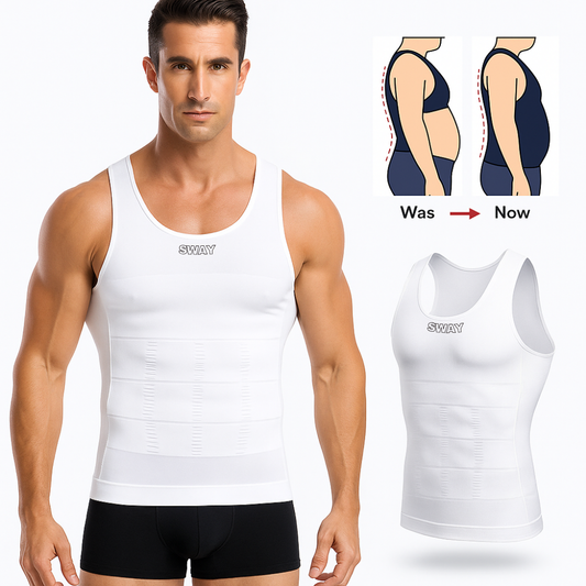 Sway Premium Men’s Body Shaper Vest - Feel the support, see the difference!