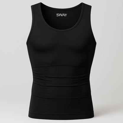 Sway Premium Men’s Body Shaper Vest - Feel the support, see the difference!