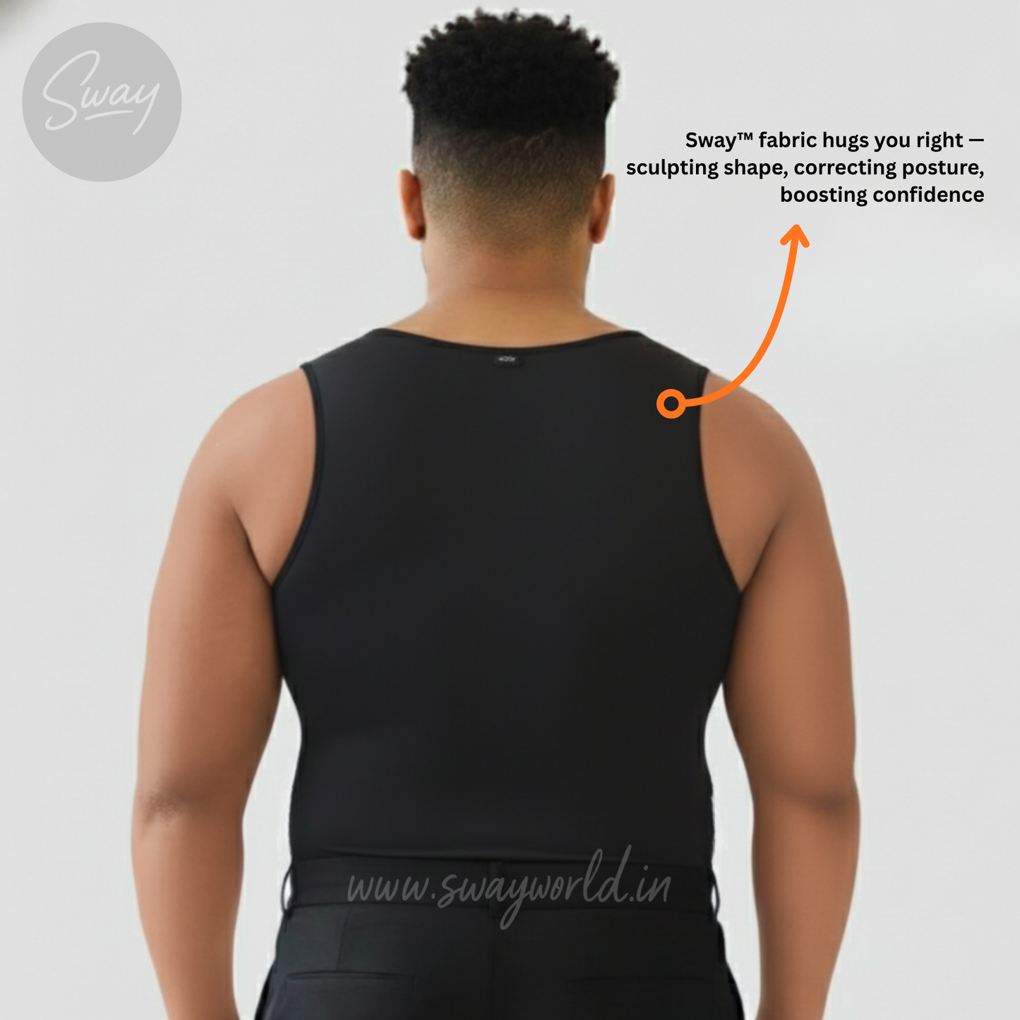 Sway Premium Men’s Body Shaper Vest
