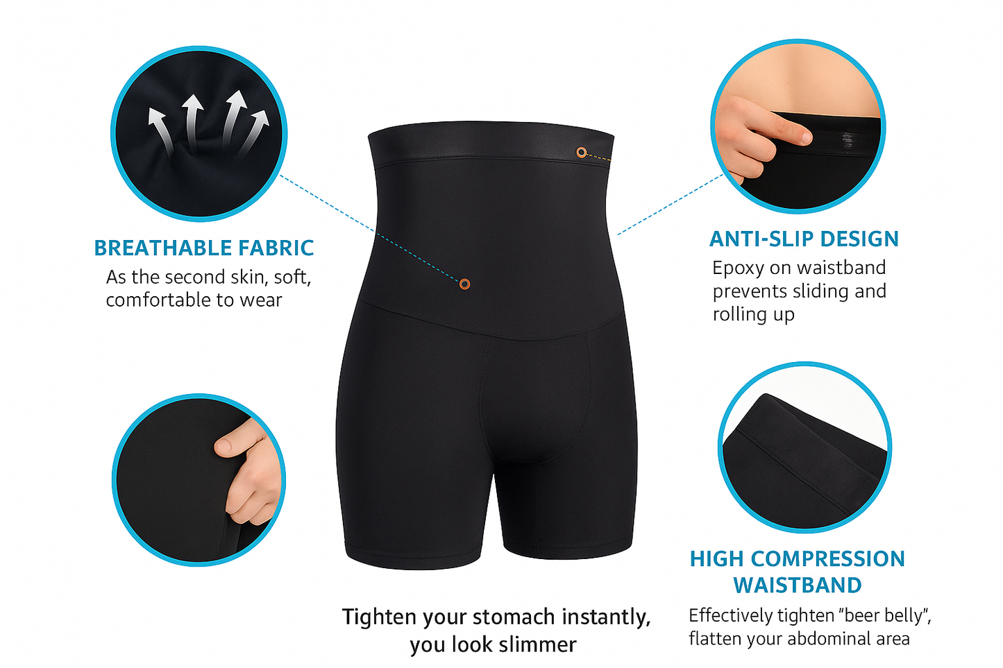 Sway Premium Men's Body Shaper