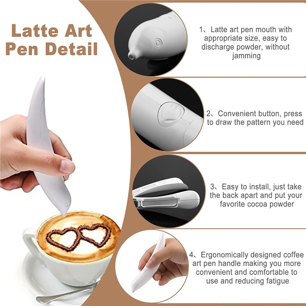 Sway Coffee Art Pen Electric