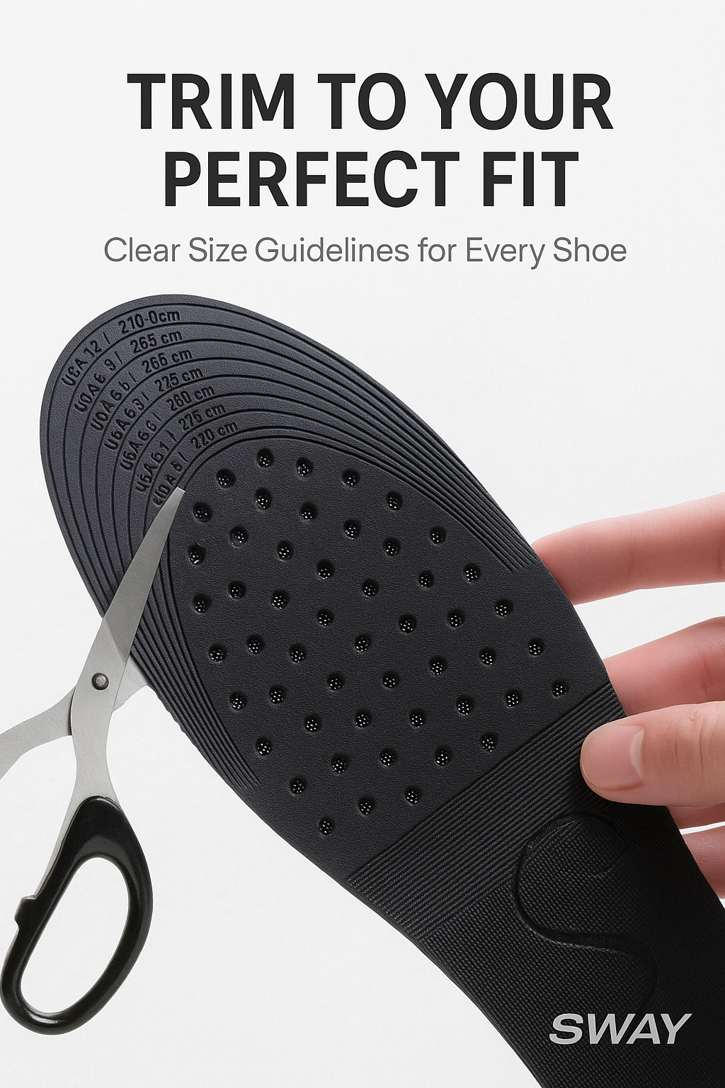 Sway Height Increase Insoles 4 Layers