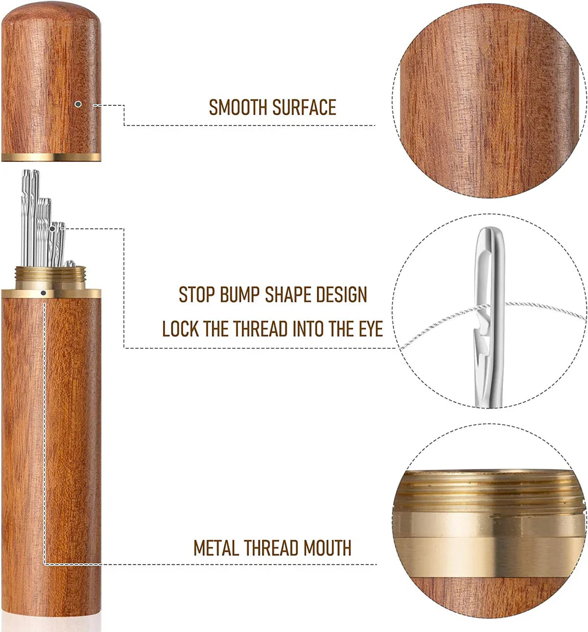 Self threading Needles (Set of 31 needles)