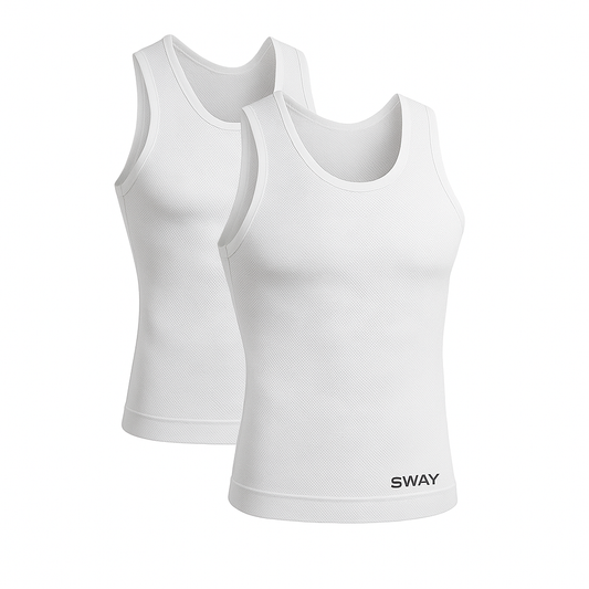 Sway Premium Men’s Body Shaper Vest - BOGO Offer Bundle
